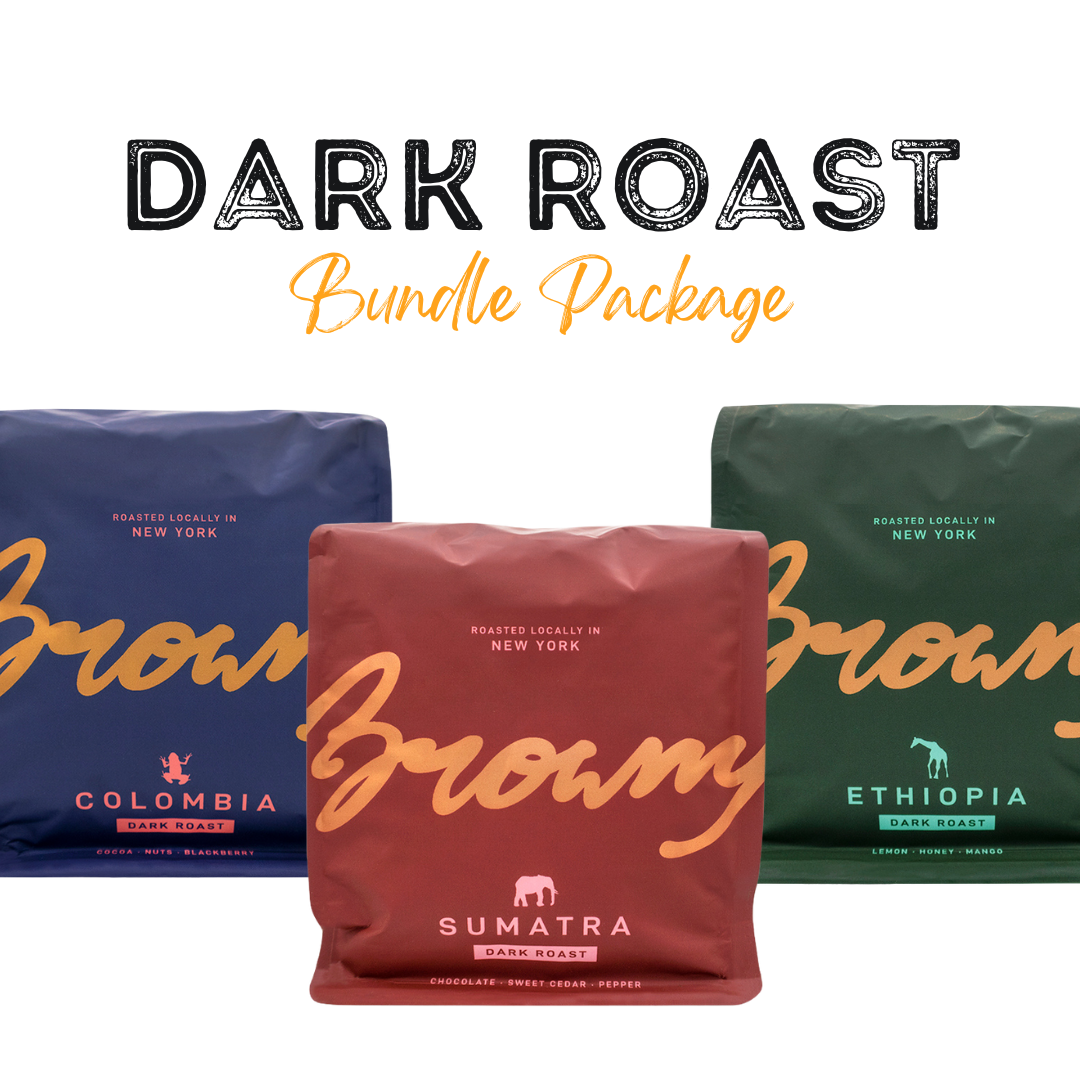 Dark Roast 3-Pack Bundle: Single Origin Specialty Coffee Beans